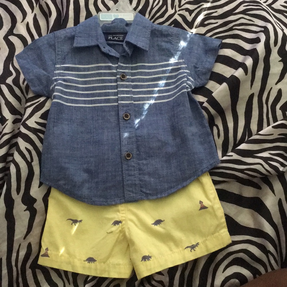 Baby boy shorts and shirt